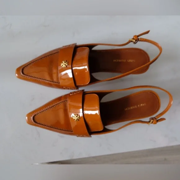 Patent Leather Slingback Pumps - Picture 1 of 4